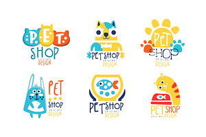 Pet Shop Original Label Design, an Animal Illustration by TopVectors