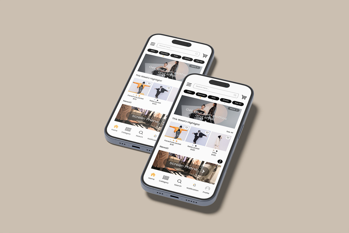 Phone Screen Mockup, an iPhone Mockup by rizalamora (Photo 11 of 11)