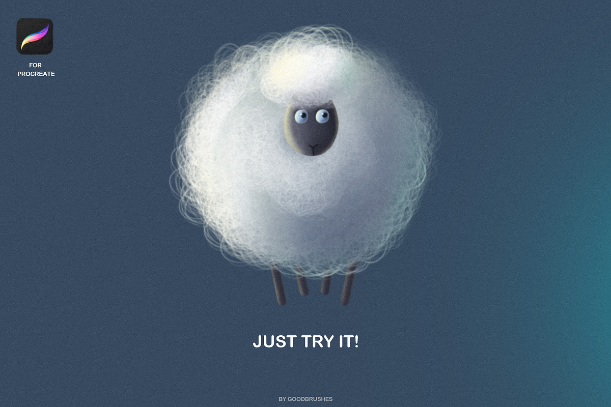 FUR. Procreate brushes, a Brush Add-On by Spark Studio Brushes (Photo 3 of 6)