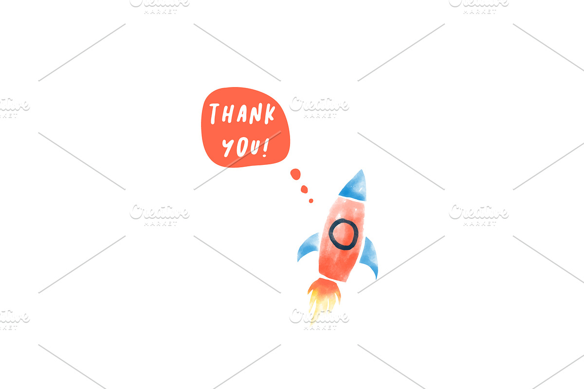 Watercolor Space, a Decorative Illustration by Black_sun (Photo 3 of 3)