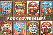 Autumn Coloring Pages For Adults, a Seasonal Illustration by Design Station (Thumbnail 3 of 5)
