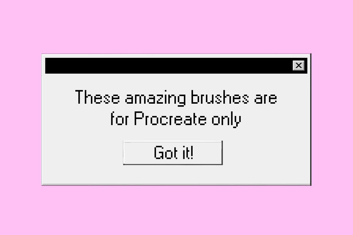 Procreate Kawaii Brushes Retro, a Brush Add-On by AnniaArt (Photo 7 of 7)
