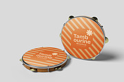 Tambourine Mockup, a Product Mockup by bimockup (Thumbnail 6 of 6)