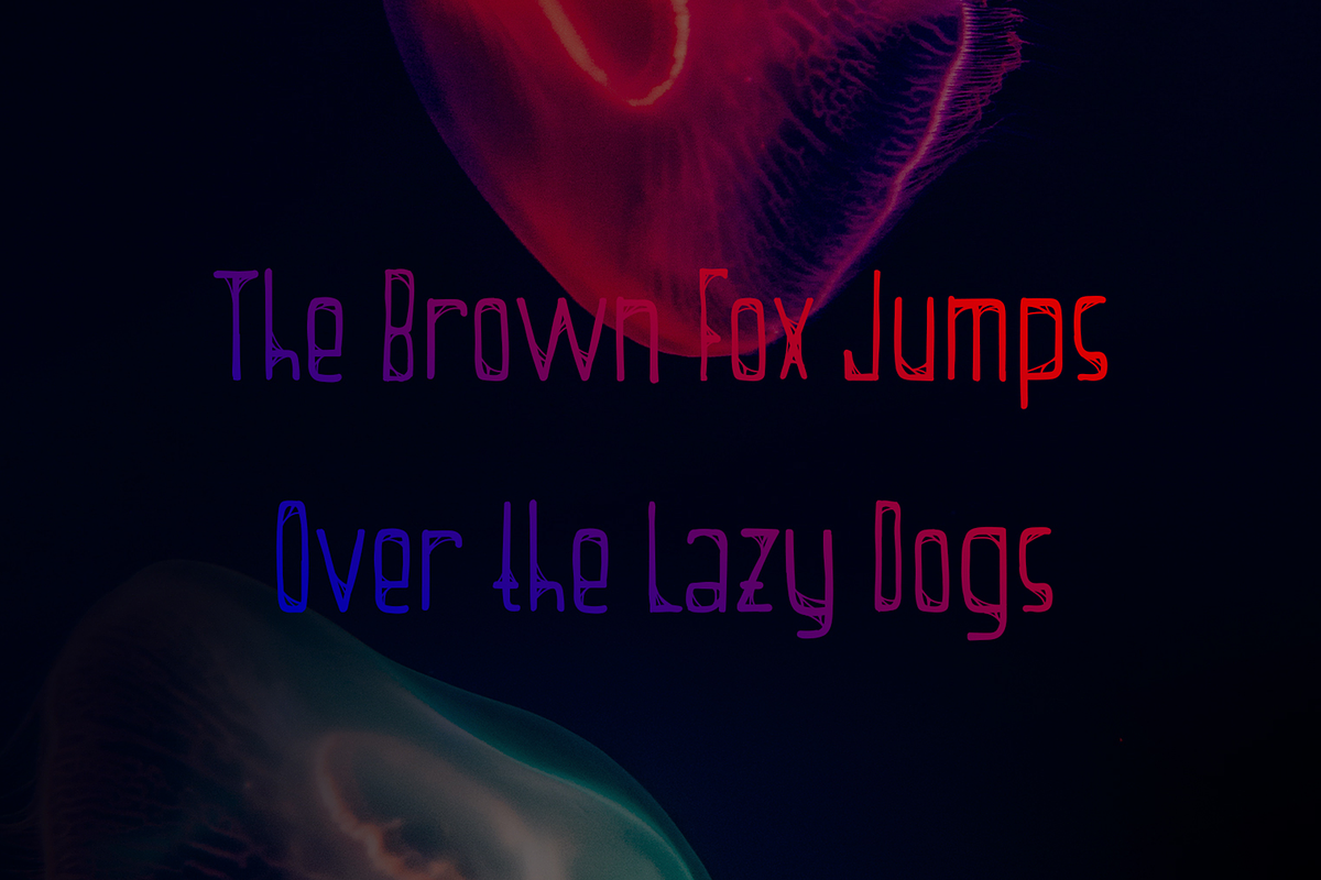 Thalassophobia, a Symbol Font by Bloodline (Photo 5 of 6)