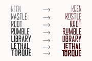 Marvelous, a Sans Serif Font by Umitype (Thumbnail 4 of 12)