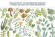 Watercolor Alphabet poster, cards, an Education Illustration by My watercolor shop (Thumbnail 12 of 13)