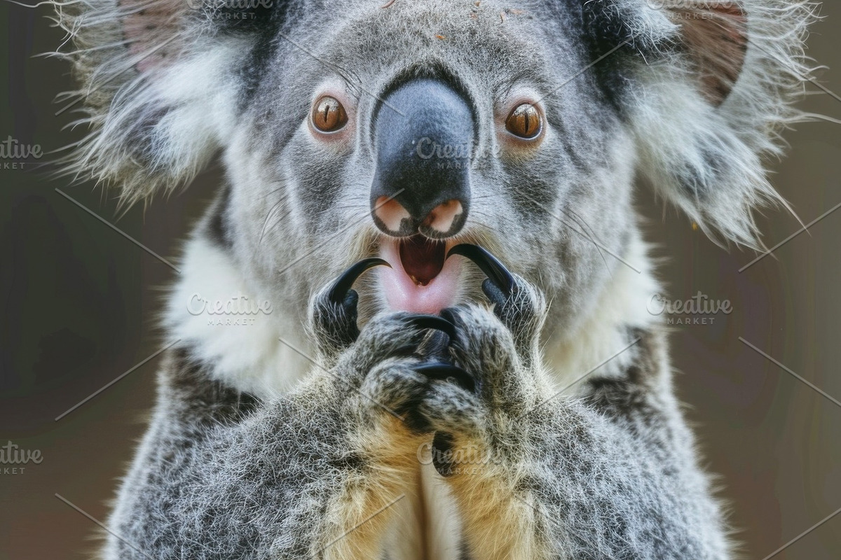 236 surprised animals, an Animal Photo by Handmadefont (Photo 73 of 241)