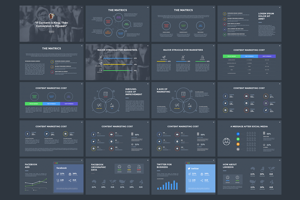 Digital Pitch - Marketer Keynote, a Presentation Template by Slidehack (Photo 4 of 4)