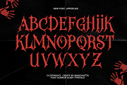Neivak – Horror Gothic Display Font, a Blackletter Font by MaikoHatta (Thumbnail 2 of 7)