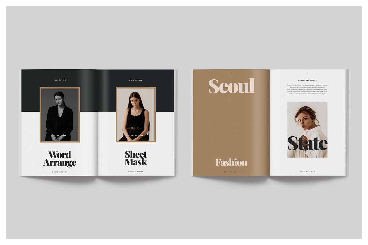 BLACKISH Editorial Lookbook, a Magazine Template by Arif Tri Ananta (Photo 10 of 14)