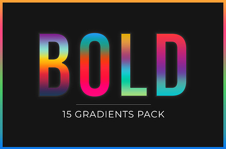 BOLD - 15 Creative Gradients, a Gradient Add-On by Creative Supplies Co.