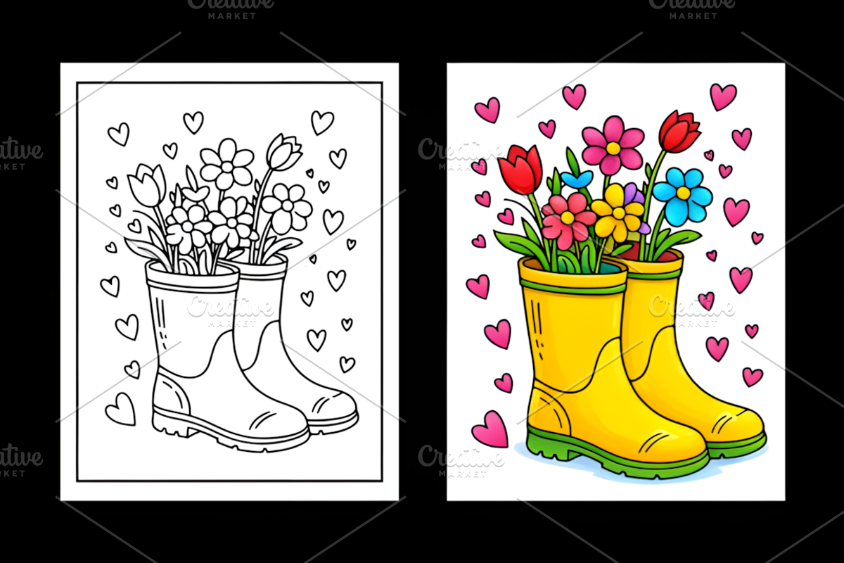 Spring Time Smiles Flower, an Illustration by Design Station (Photo 3 of 8)