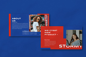 Stormy Powerpoint Template