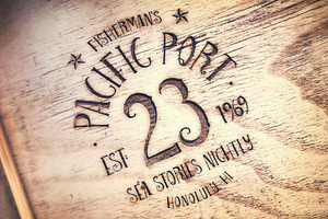 Seaworthy Typeface & Nautical Pack