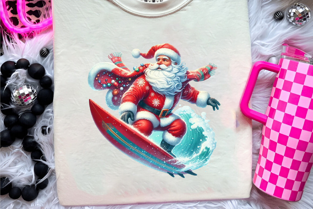 Summer Christmas PNG Watercolor, an Illustration by CreationArt (Photo 5 of 9)