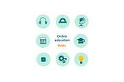 Online education - illustrations, an Education Illustration by LaVika (Thumbnail 8 of 11)