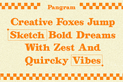 Slowey Retro - Playful Serif Display, a Serif Font by Pandeka Studio (Thumbnail 7 of 9)