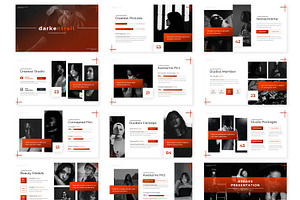 Darkentrait - Keynote Template