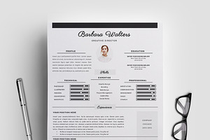 Creative Director Resume Template/CV