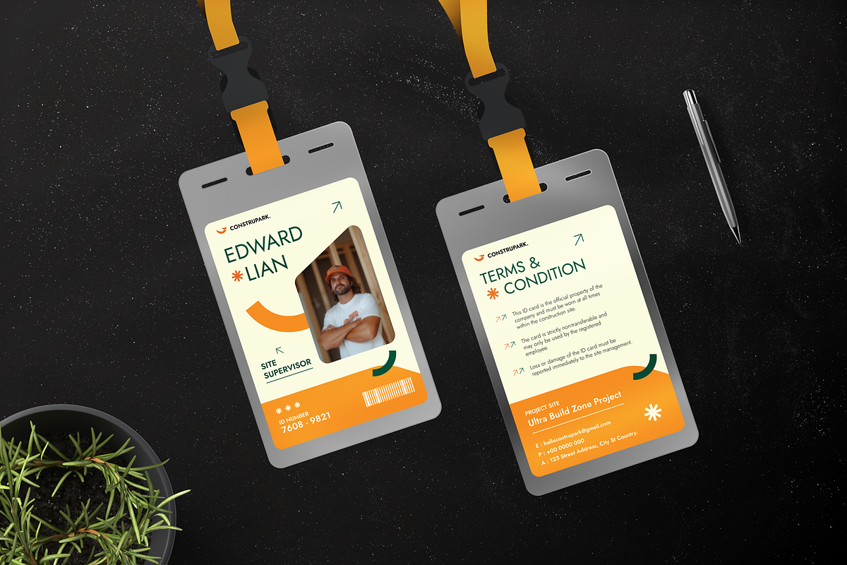 Graphic Designer ID Card, a Card Template by Annora Studio (Photo 3 of 3)