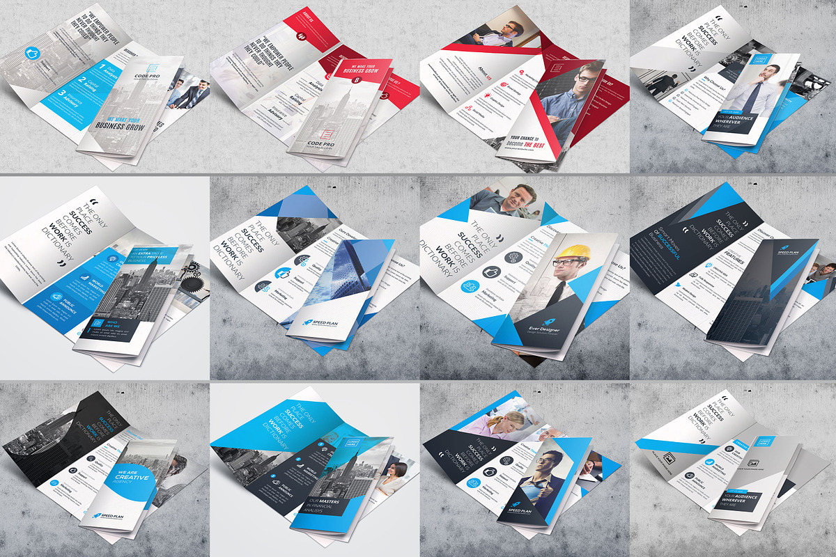 50 Business Trifold Brochures Bundle, a Brochure Template by Genereux Art (Photo 2 of 5)
