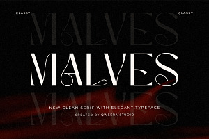 Malves - Elegant Serif Typeface