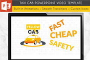Taxi Cab Ride Share Power Point, a Presentation Template by Kathy Green Design (Thumbnail 2 of 5)