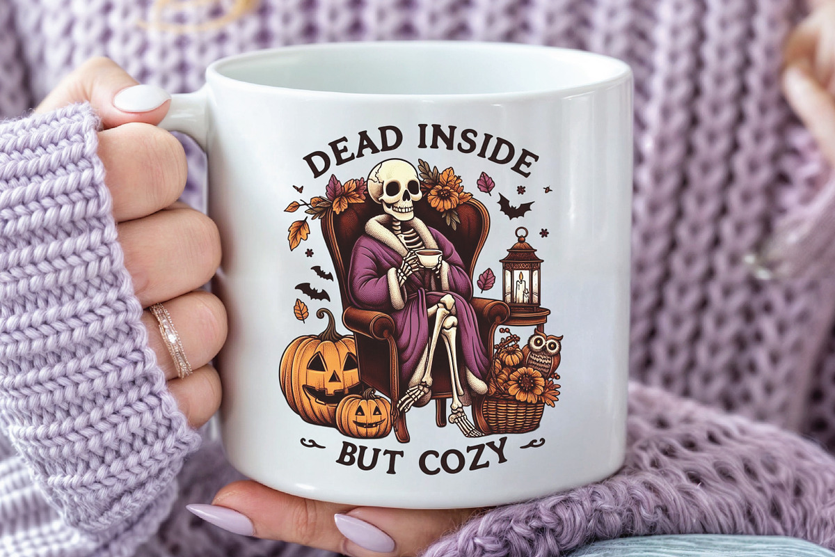 Halloween Skeleton PNG, an Illustration by CraftArtStudio (Photo 3 of 4)