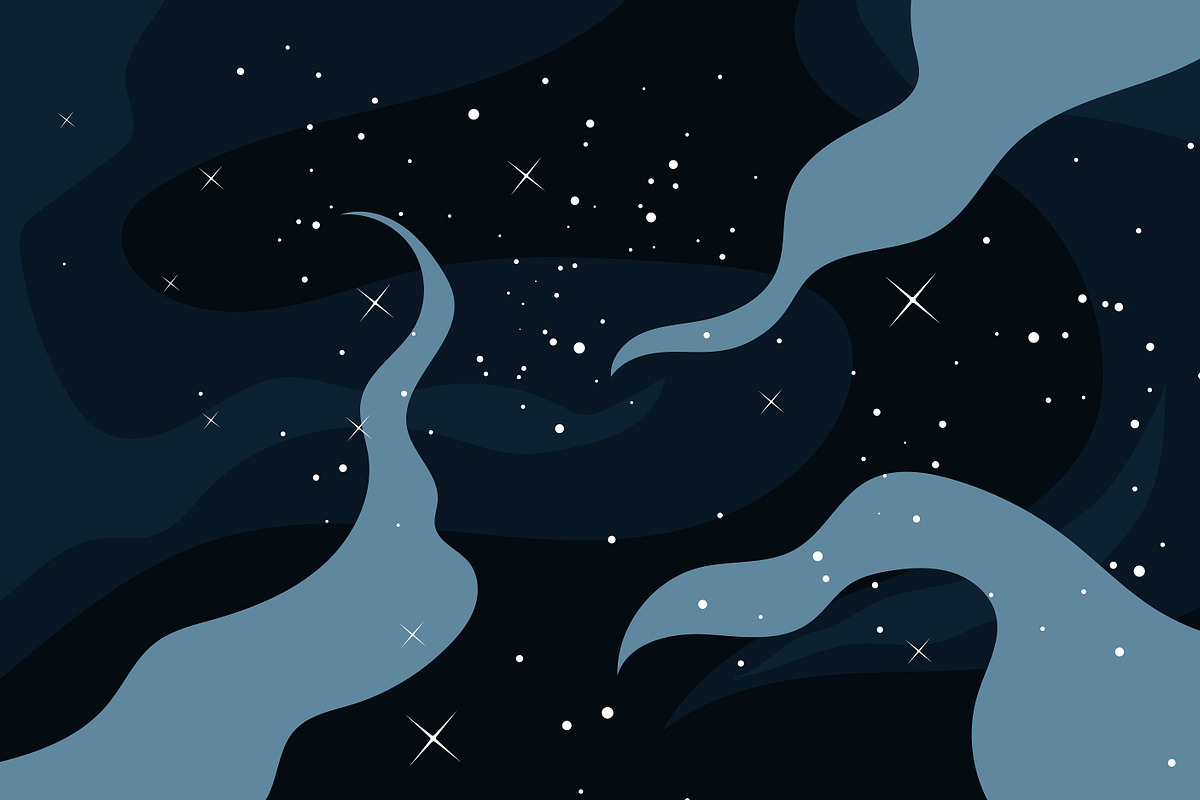 7 Sets of Abstract Space Background, a Technology Illustration by badrusblue (Photo 2 of 7)