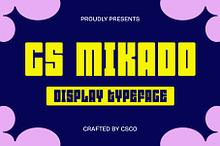CS Mikado – Condensed Font