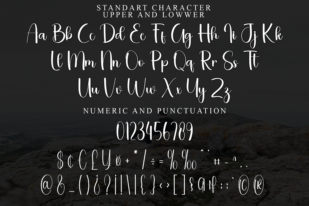 Flowers Party, a Handwritten Font by InermediaSTUDIO (Photo 5 of 8)