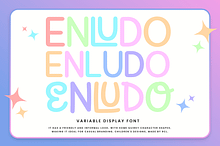 Enludo – Playful Sans & Script Font