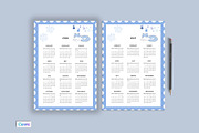 Calendar Template, a Stationery Template by Design Zone (Thumbnail 1 of 3)