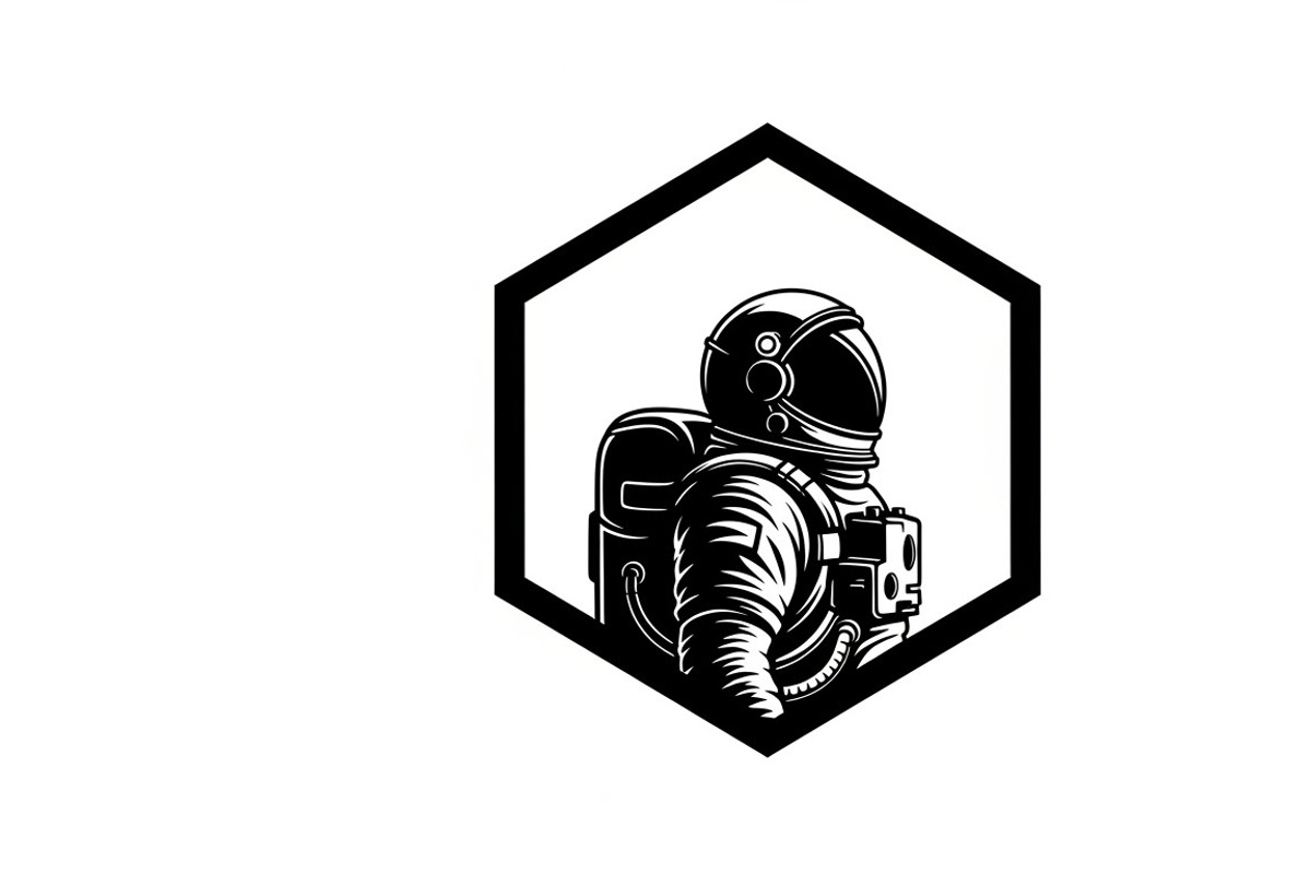 This vector astronaut artwork, an Illustration by Amazin_art (Photo 12 of 30)