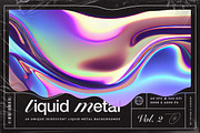 Liquid Metal | Iridescent Trend, a Texture Graphic by Ckybe's Corner (Thumbnail 1 of 8)