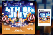 4th of July Flyer, a Flyer Template by RTXdesinger99 (Thumbnail 2 of 3)