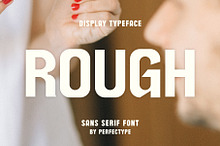Rough Modern Sans Serif Font