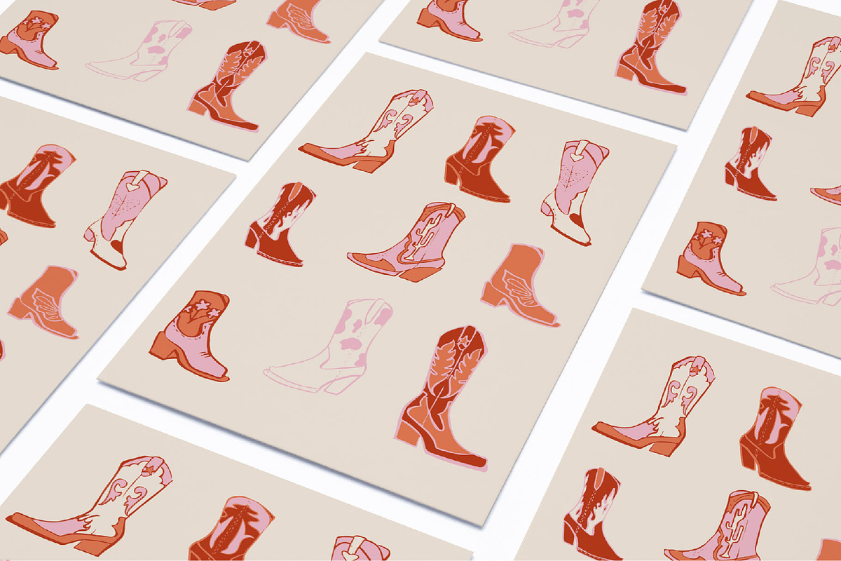 Pink Cowboy clipart, an Object Graphic by MayBay Studio (Photo 2 of 6)