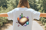 Gothic Fantasy Books Clipart, an Illustration by CrexoraLab (Thumbnail 5 of 5)