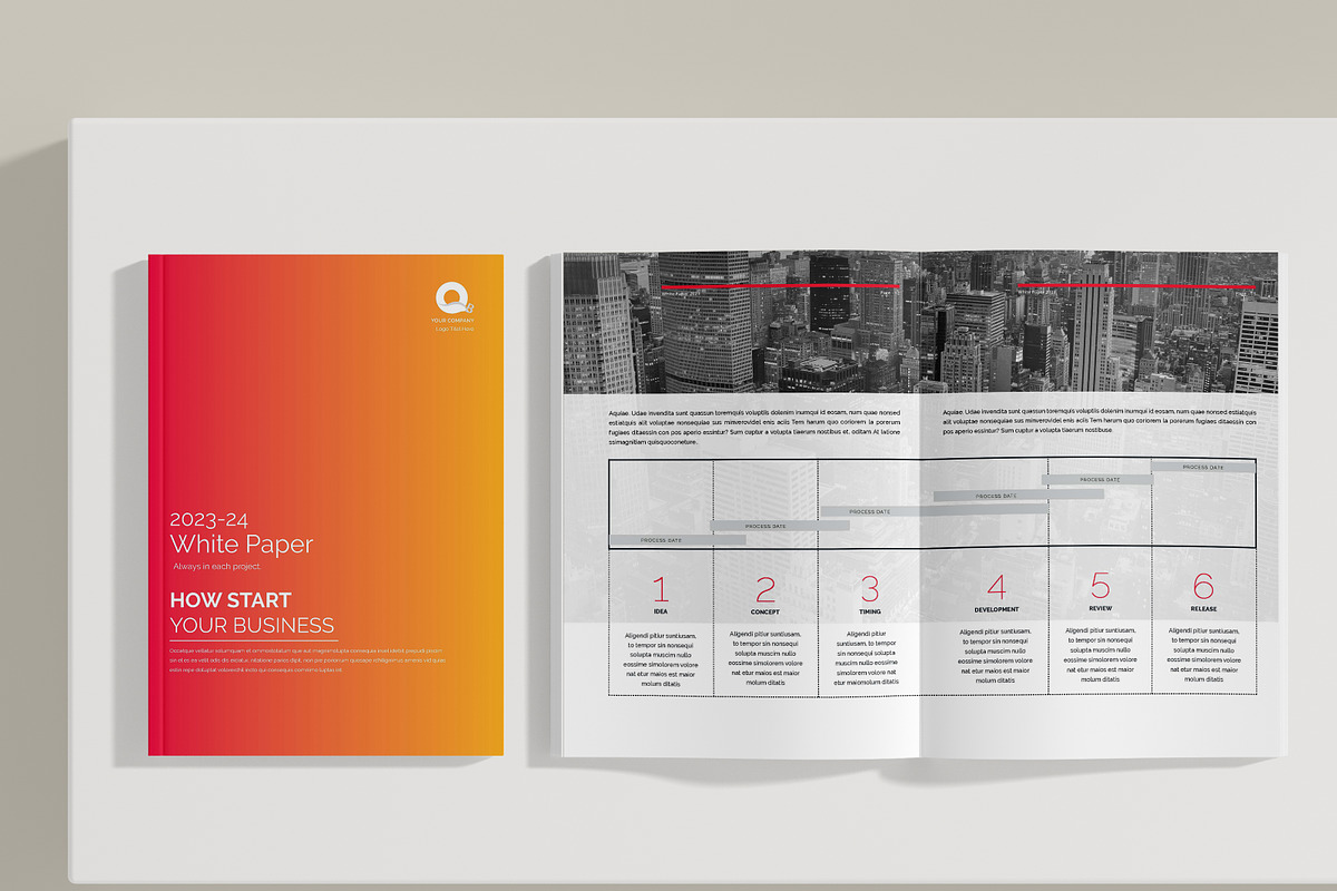 White Paper Template Word, a Brochure Template by obidullah_01 (Photo 7 of 8)