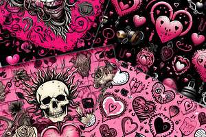 Rebel Hearts - Punk Valentine Papers