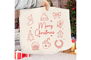 Merry Christmas PNG, an Illustration by Libby Wishes (Thumbnail 4 of 6)