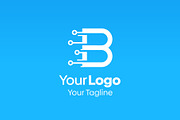 Best Technology Logo Template, a Branding & Logo Template by Grapixy (Thumbnail 2 of 3)