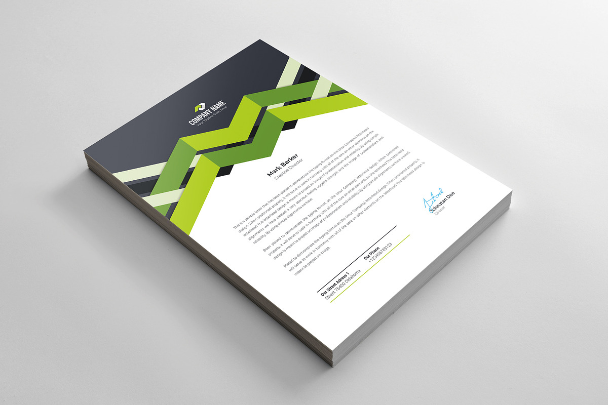 Letterhead, a Stationery Template by Curve Design (Photo 5 of 5)