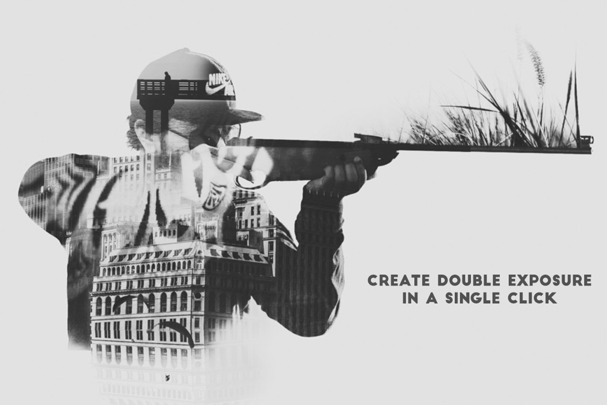 Double Exposure Photoshop Action Pro, an Action Add-On by Krystal Designs Co. (Photo 6 of 7)