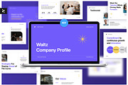 Purple Company Profile Keynote, a Presentation Template by Neermana (Thumbnail 1 of 5)