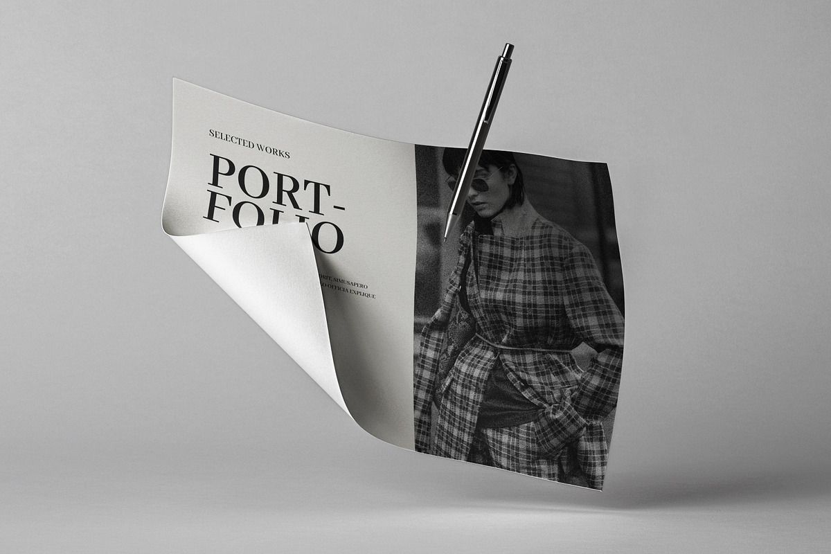 Brochure Portfolio Template, a Brochure Template by Artisan Vibes (Photo 6 of 8)