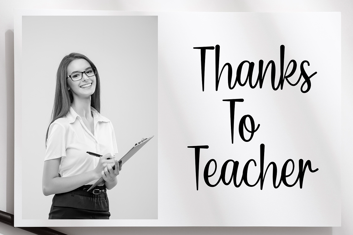 School Pen - Modern Handwritten Font, a Handwritten Font by Artkenza (Photo 2 of 7)