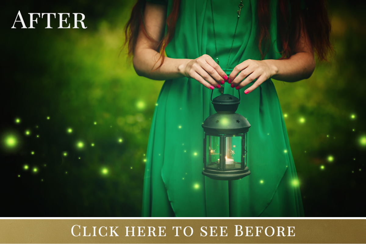 Forest Fireflies photo overlays, a Graphic by BrownLeopard (Photo 3 of 7)