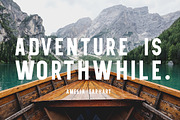 Huckleby | Vintage Sans Serif Family, a Sans Serif Font by Zone 6 (Thumbnail 3 of 8)